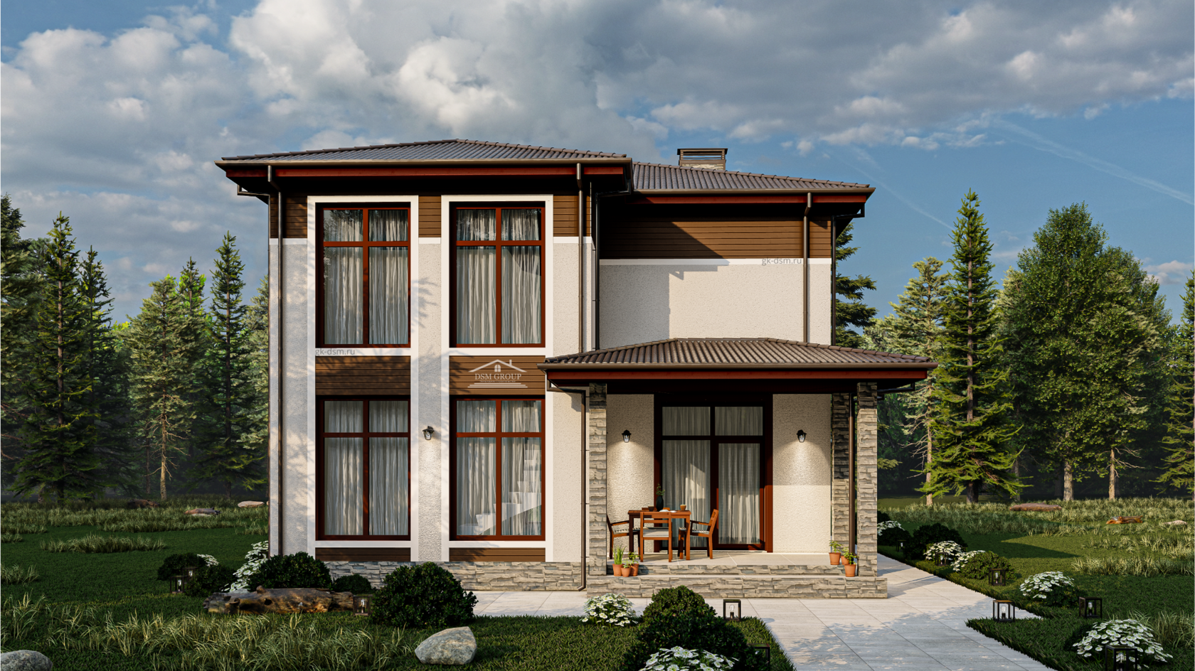 Большой дом с 5 спальнями и вторым светом