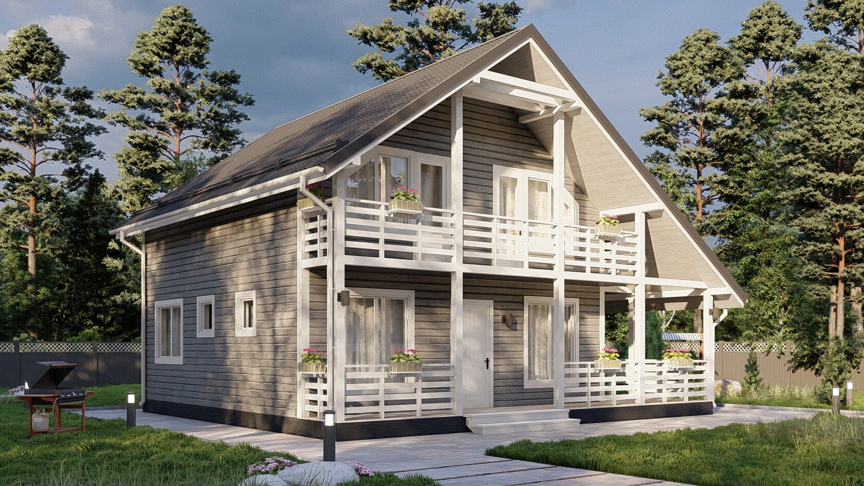 Проект дома 33/128МК