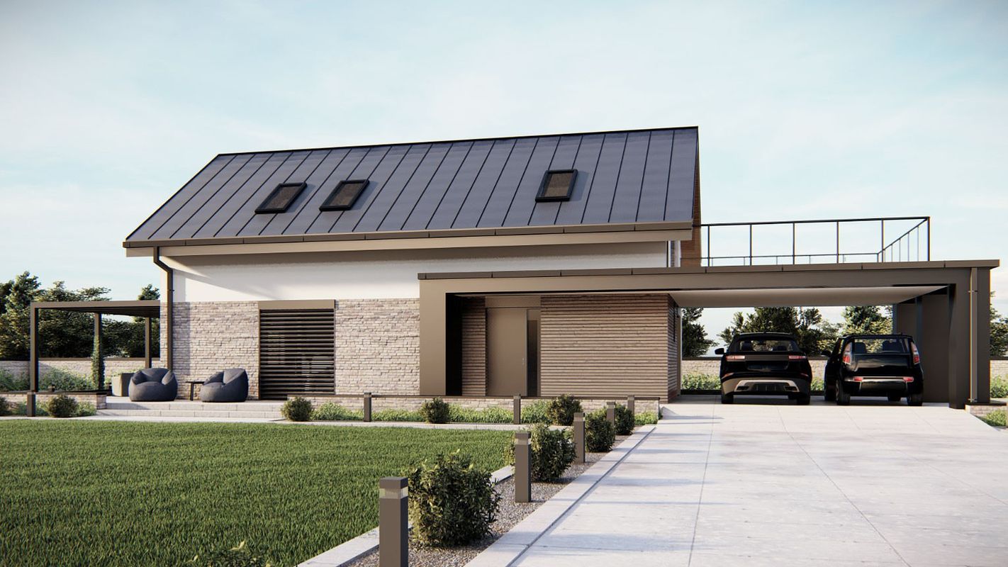 Проект двухэтажного дома ДД5/126МК 126,3 м2