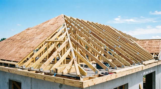 Монтаж кровли